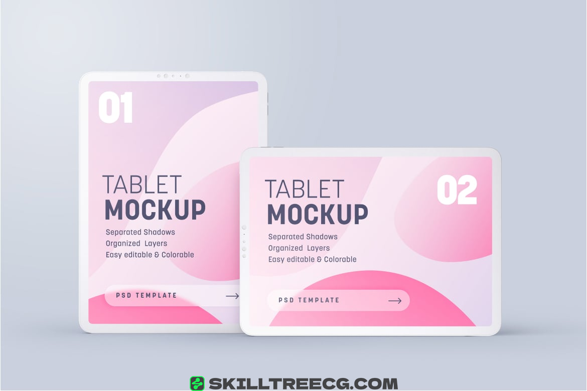 图片[3]-Multi Device Clay Mockup Set（330374）-技能树